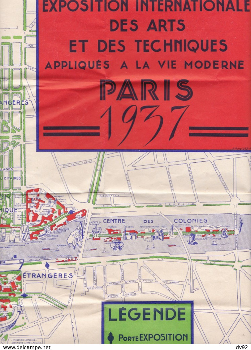 PARIS GUIDE DE L EXPOSITION INTERNATIONALE DES ARTS ET TECHNIQUES PARIS 1937