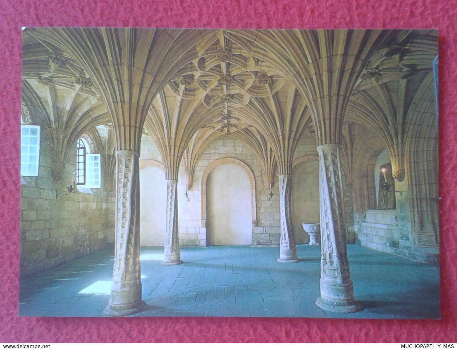 SPAIN POSTAL POST CARD Nº 3 MONASTERIO DE OSERA ORENSE OURENSE GALICIA INTERIOR INTERIÉUR, EDICIONES ARRIBAS ESPAGNE VER - Orense