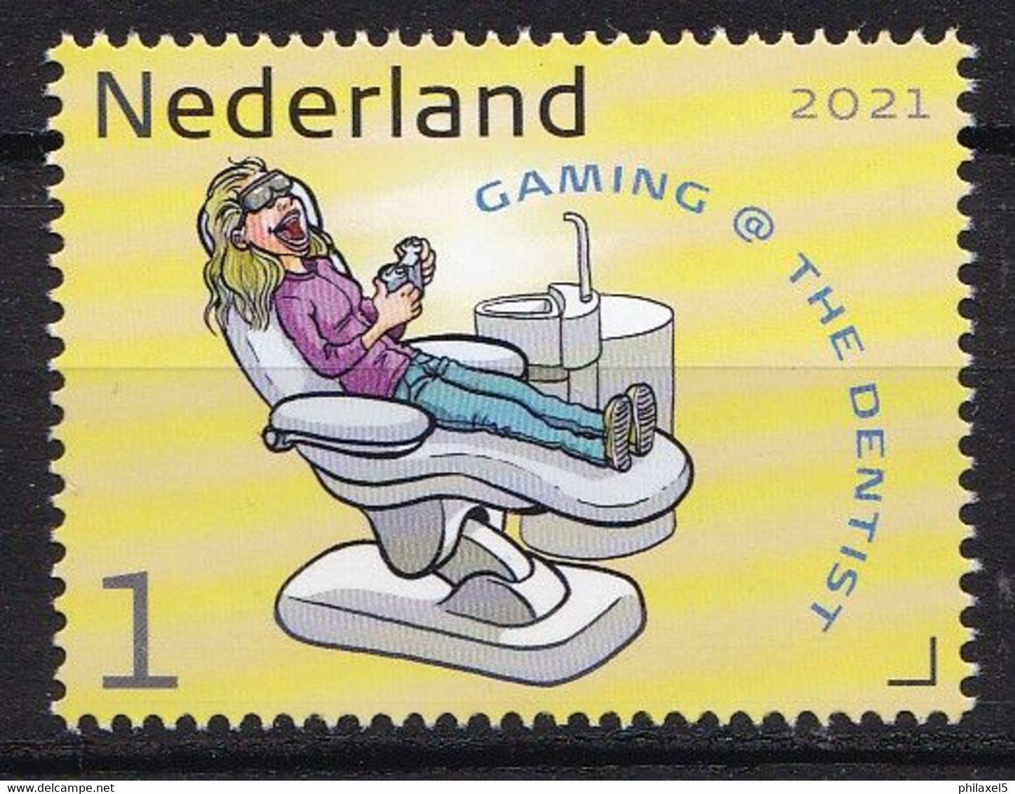 Nederland - 16 Augustus 2021 - Innovatief Nederland - Gaming @ The Dentist - MNH - Unused Stamps