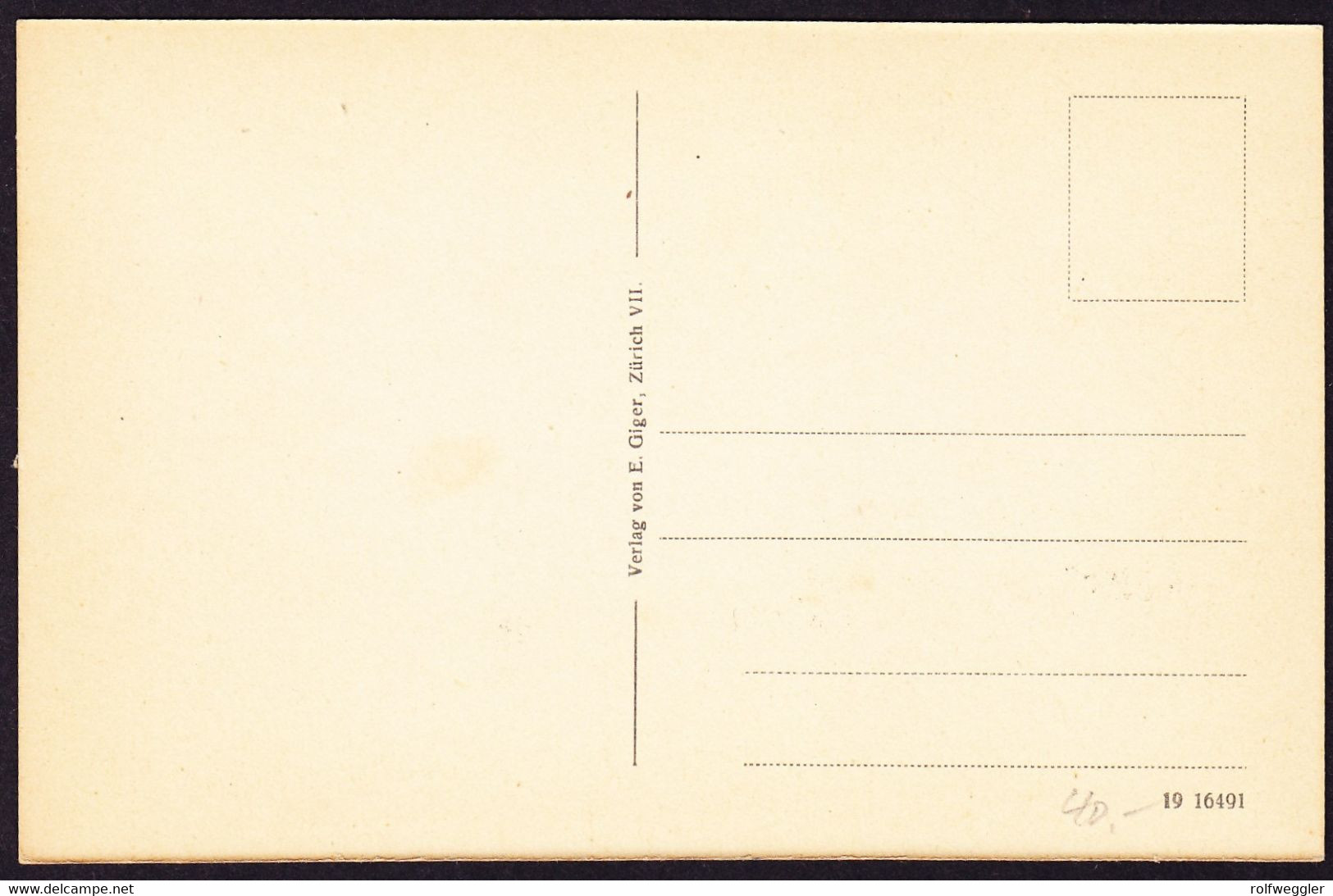 Um 1920 Ungelaufene AK Aus Wollishofen. Mutschellenstrasse - Wollishofen