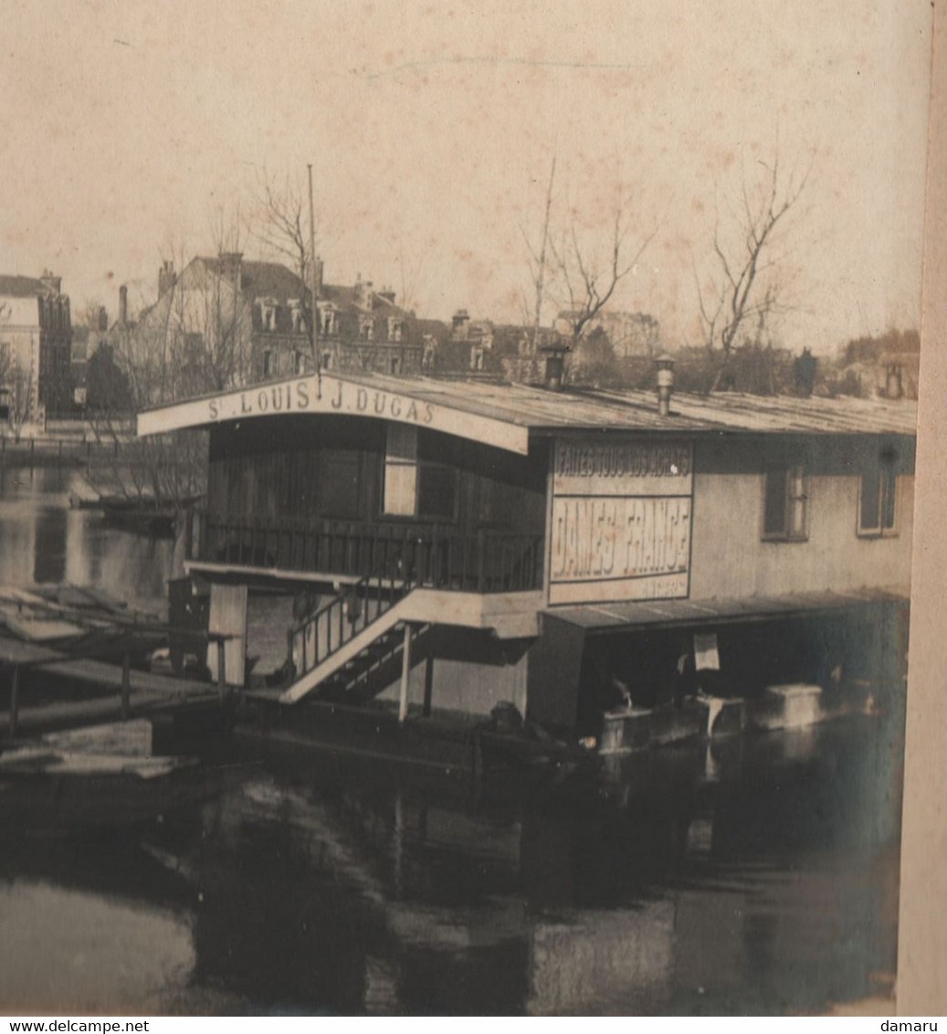 2 Grandes Photos Originales Angers Maine Et Loire 49 Inondations 1910 - Orte