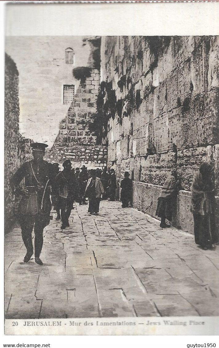 Jérusalem  Mur Des Lamentation - Judaísmo