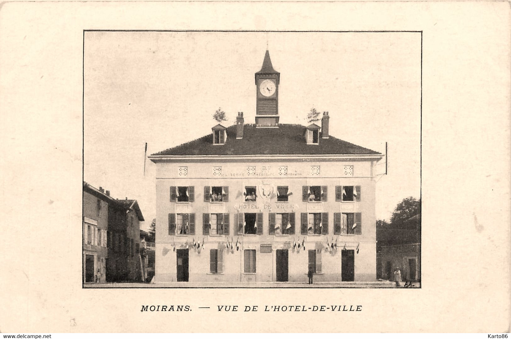 Moirans * Vue De L'hôtel De Ville * Mairie - Moirans