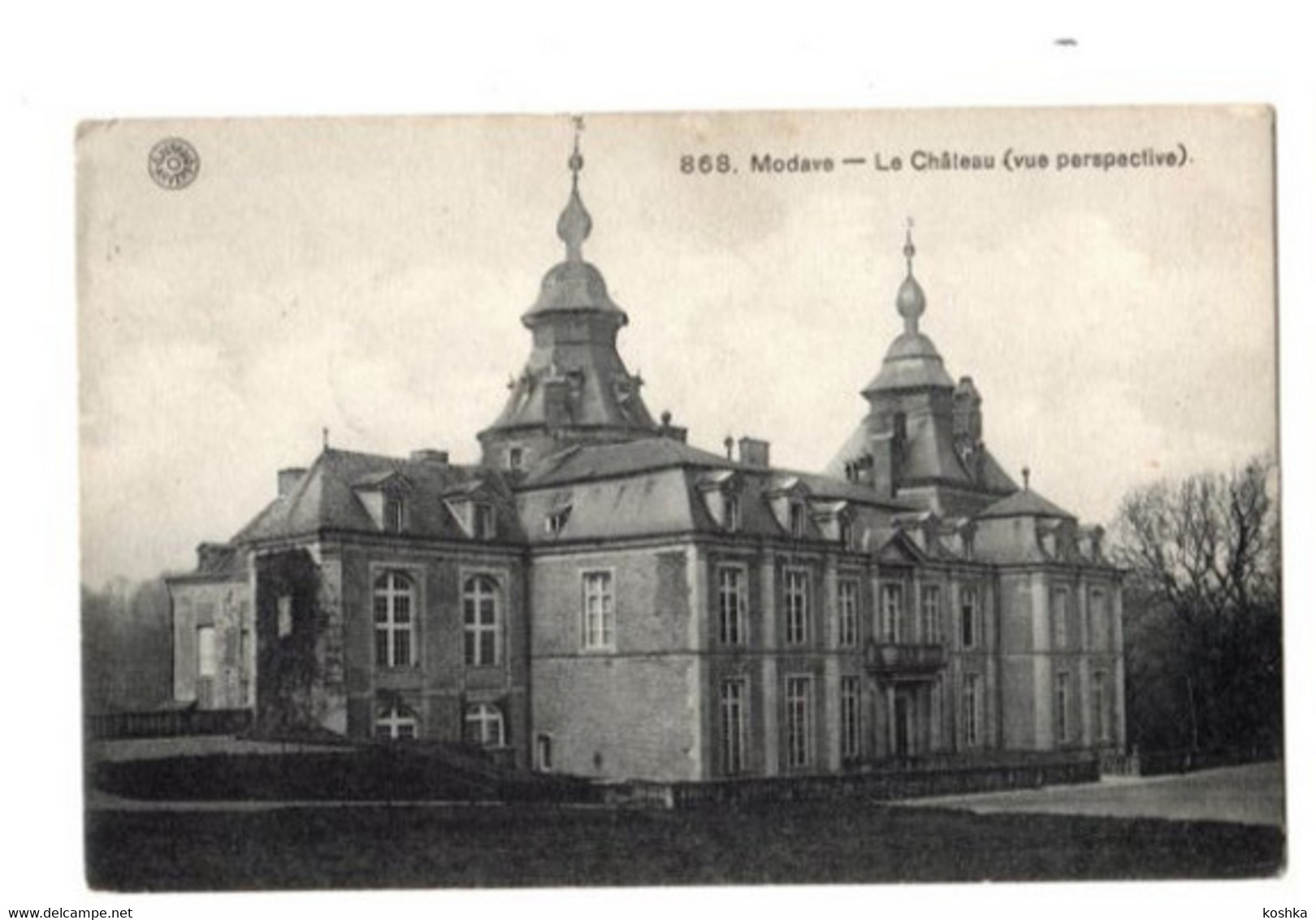 MODAVE - Le Château - Envoyée En 1911 - édition HERMANS No 868 - Modave
