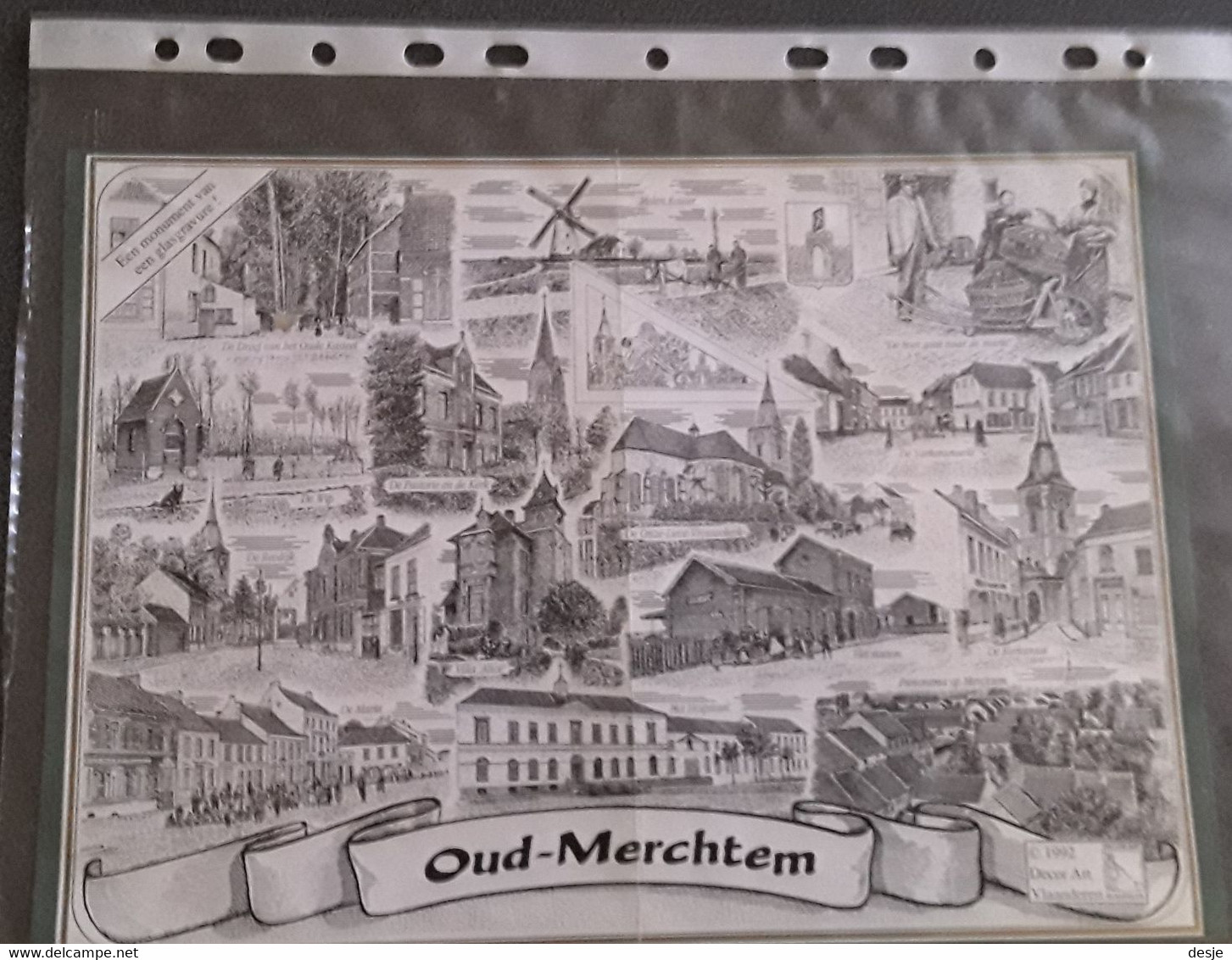 Merchtem  Oud-Merchtem 1992, 4 Pp. - Praktisch