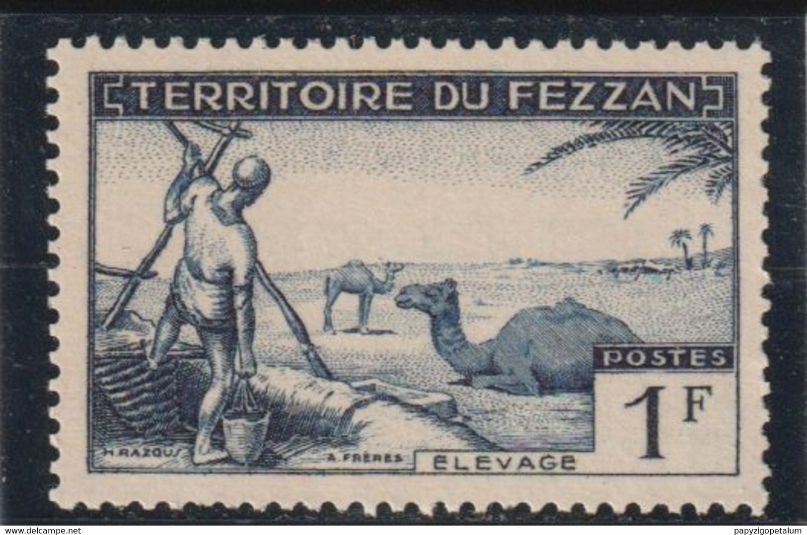 TIMBRE DE FEZZAN  élevage  N° 57 ** - Ongebruikt