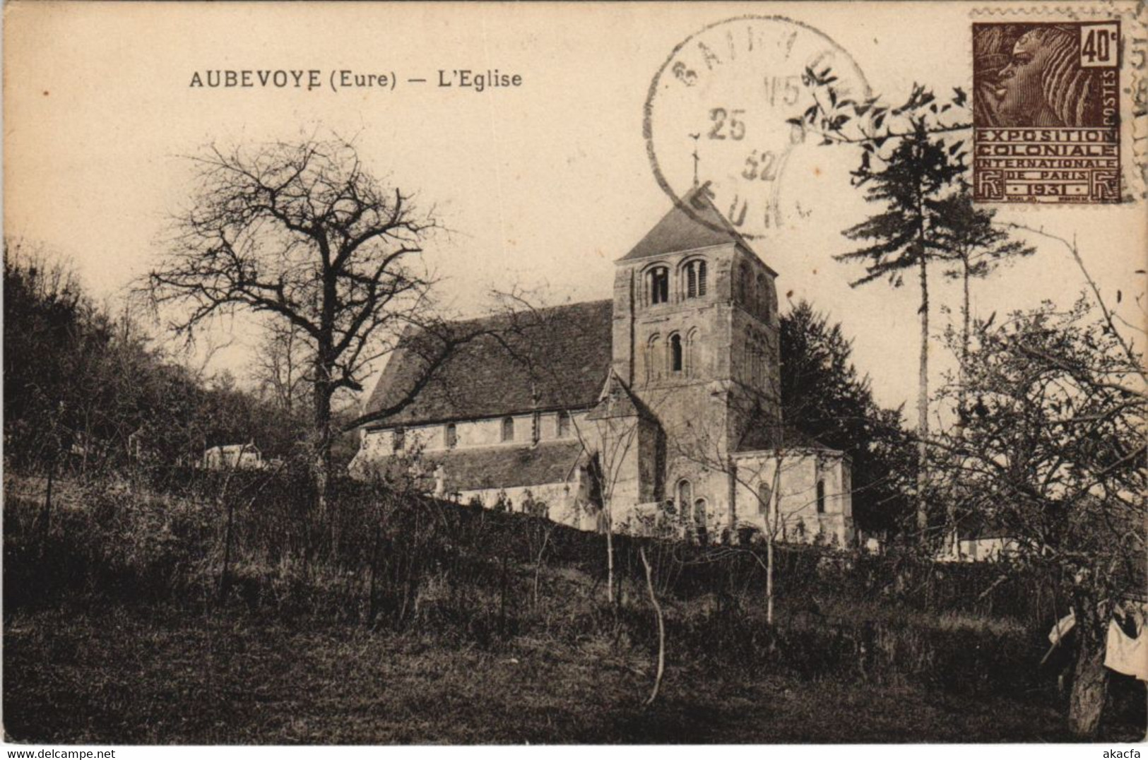 CPA AUBEVOYE L'Eglise (1148287) - Aubevoye