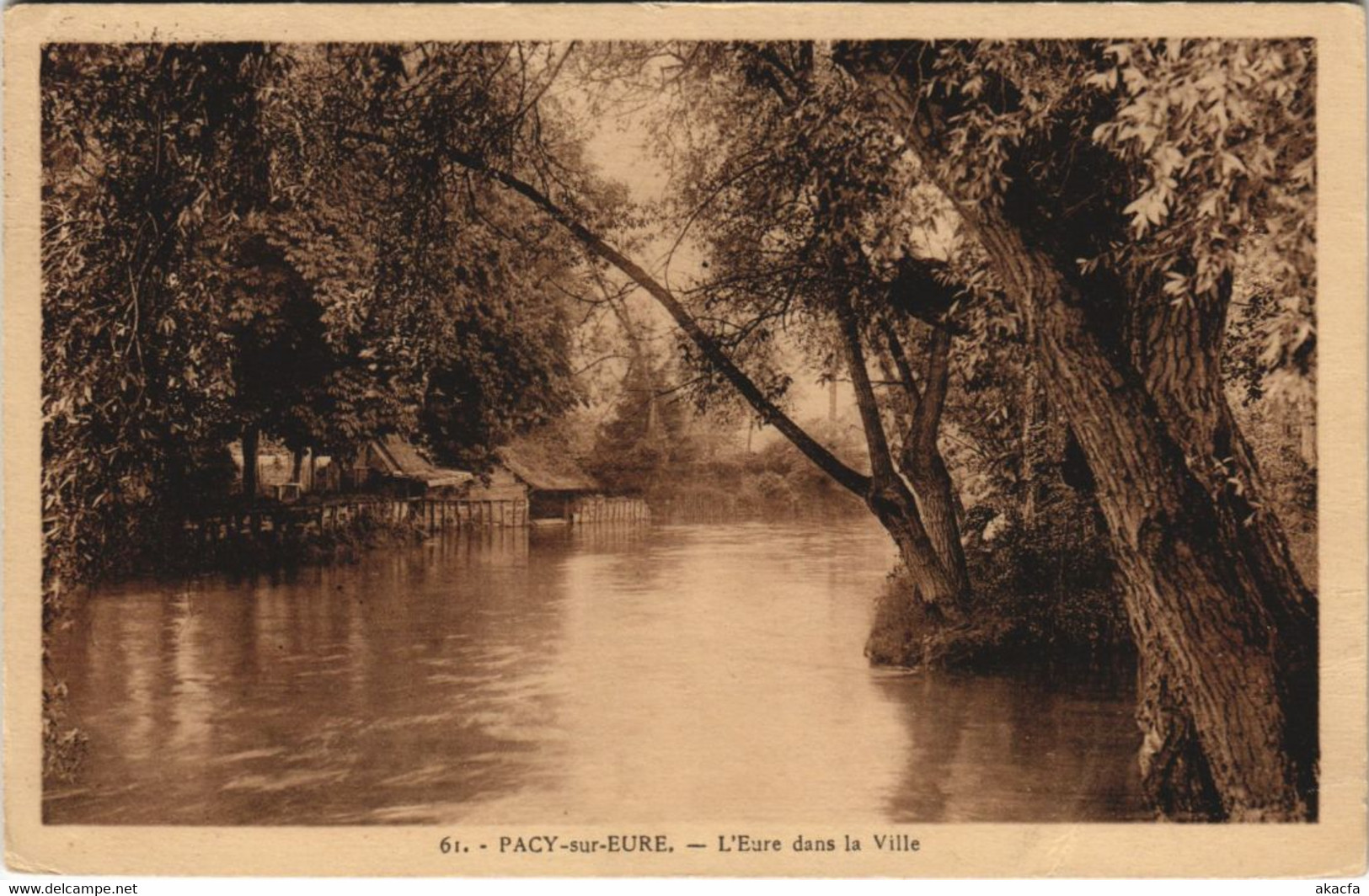 CPA PACY-sur-EURE L'Eure Dans La Ville (1148619) - Pacy-sur-Eure