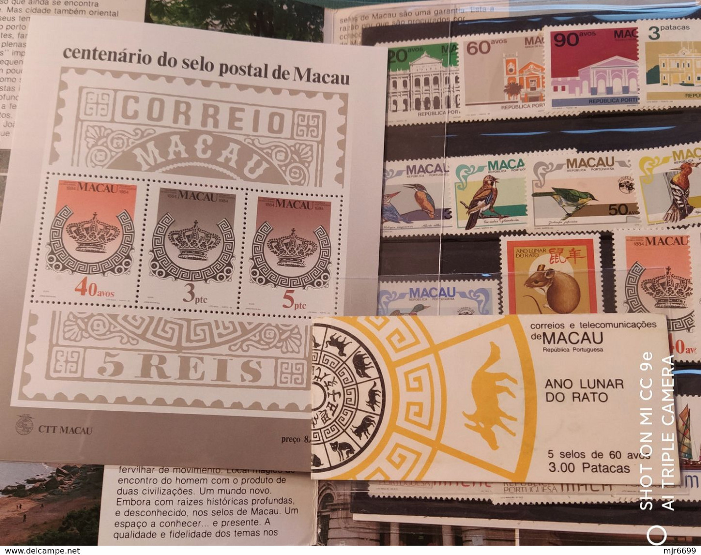 MACAU - 1984 YEAR BOOK WITH ALL STAMPS+S\S+RAT BOOKLET, CAT$80+++(RAT BOOKLET FDCANCEL - Años Completos