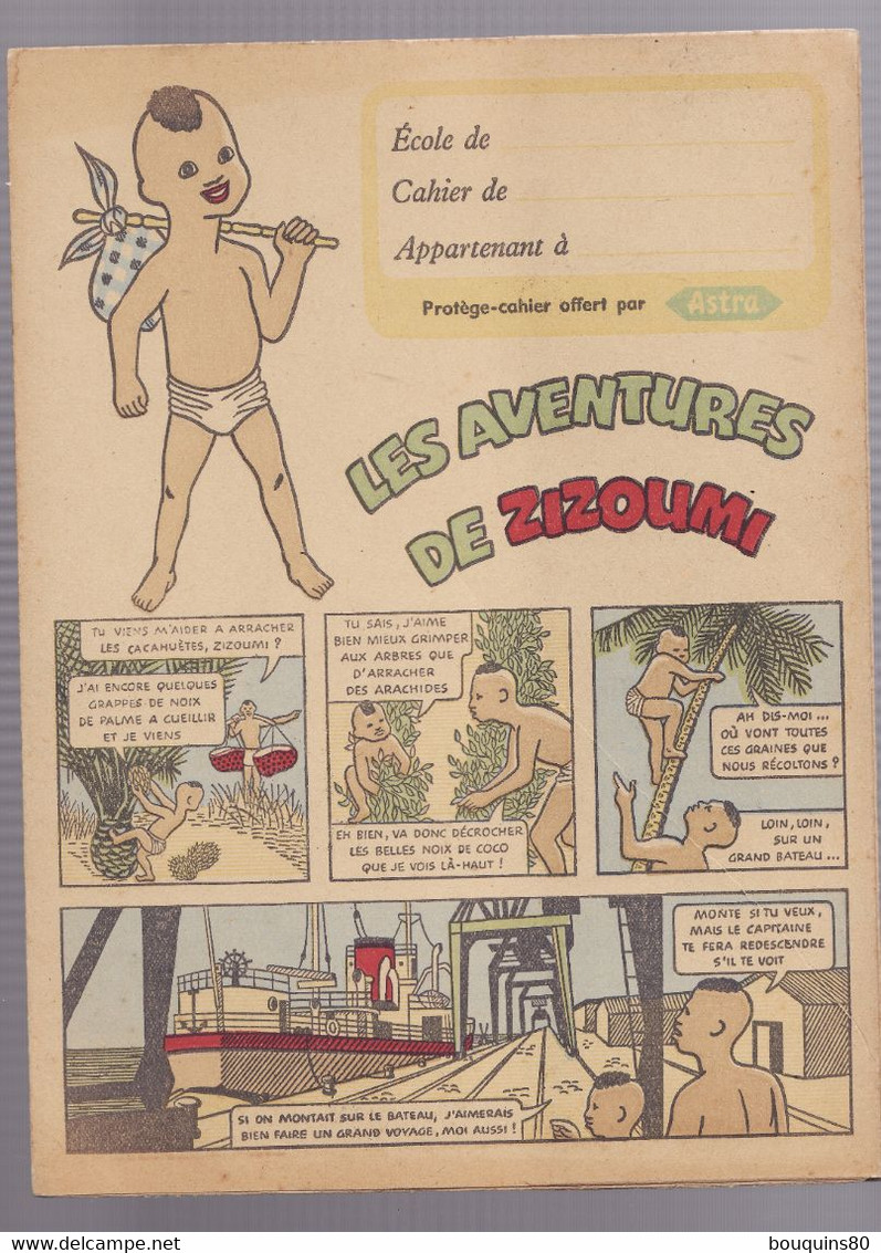 PROTEGE CAHIER LES AVENTURES DE ZIZOUMI - Electricity & Gas