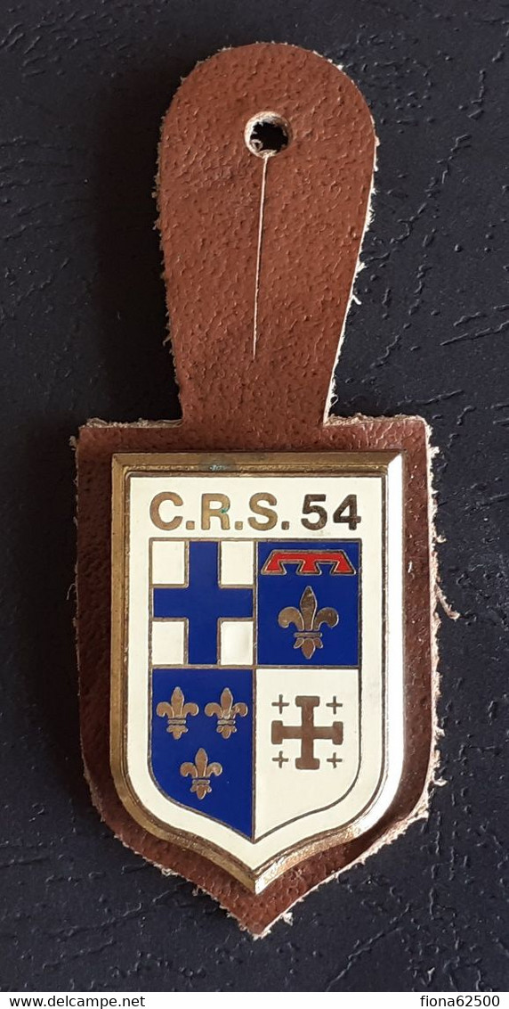 INSIGNE DE LA COMPAGNIE REPUBLICAINE DE SECURITE N° 54 . - Police & Gendarmerie