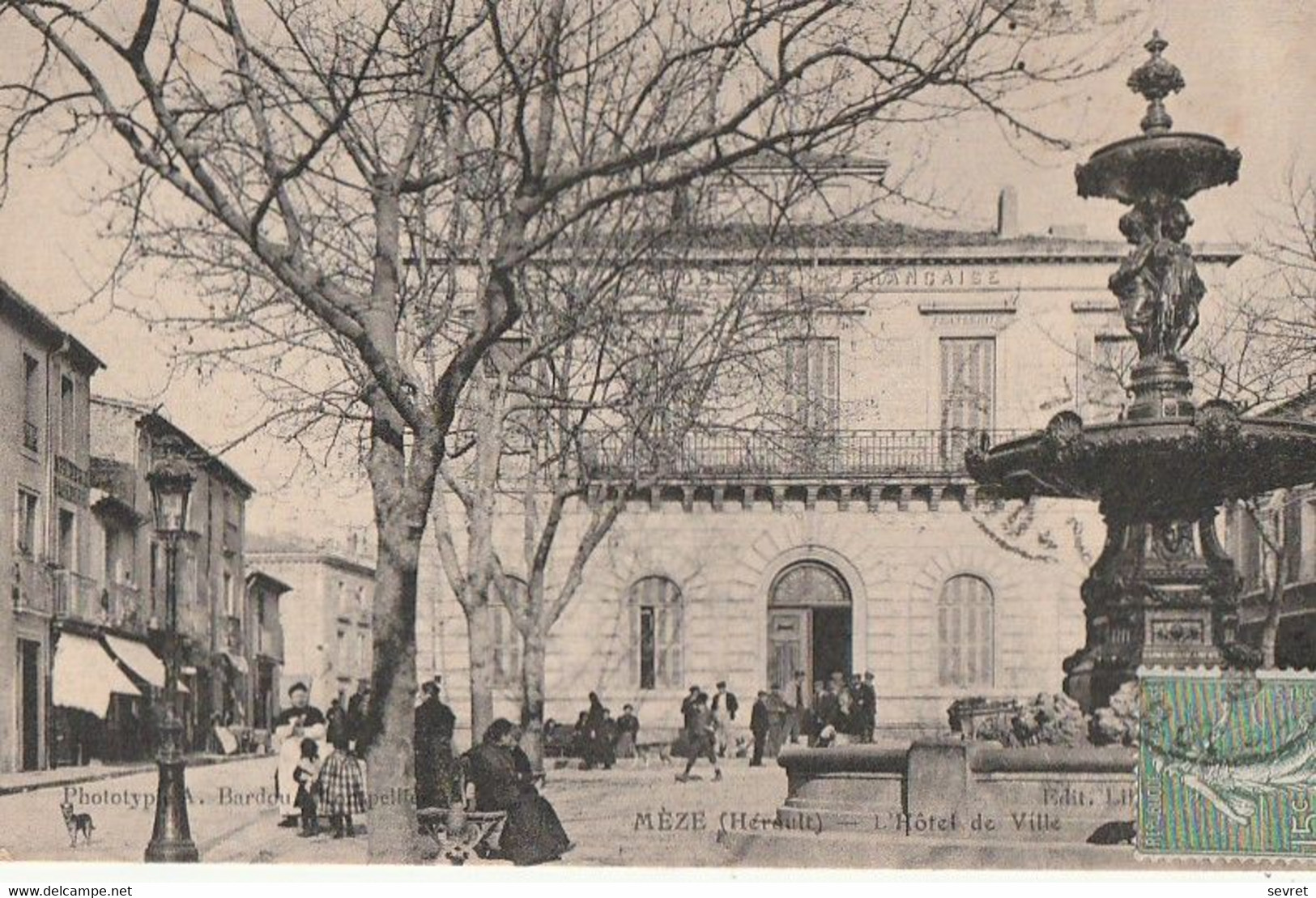 MEZE. - L'Hôtel De Ville - Mèze