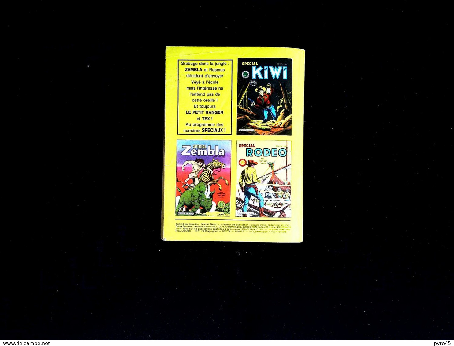 Mensuel Petit Format " Kiwi " N° 363, 1985 - Kiwi