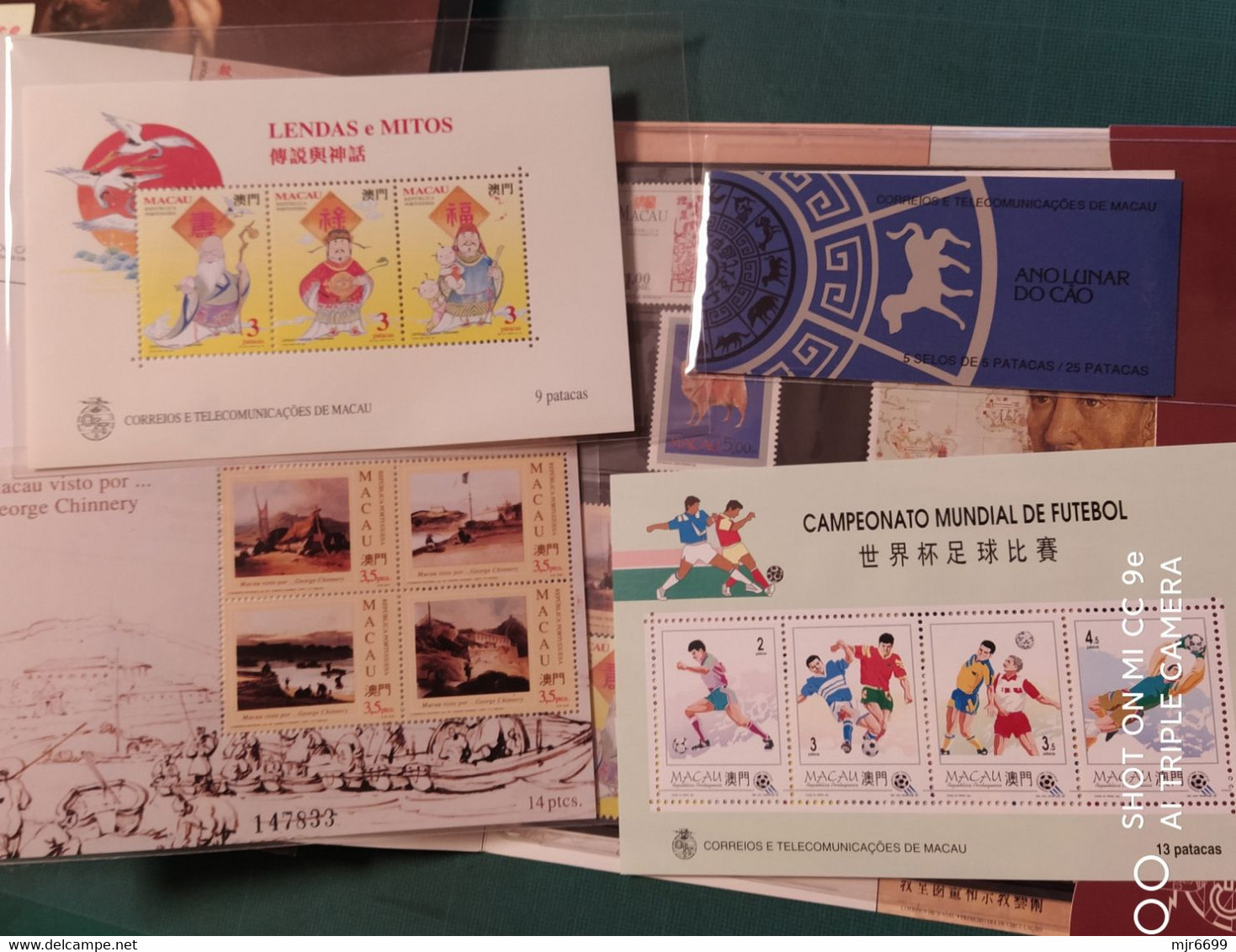 MACAU - 1994 YEAR BOOK WITH ALL STAMPS + S\S, BOOKLET CAT$120 EUROS +++ - Annate Complete