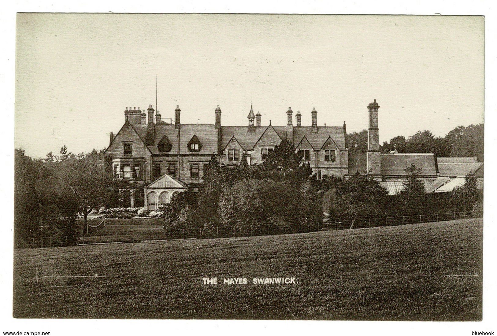 Ref 1492 - Early Postcard - The Hayes Swanwick - Derbyshire - Derbyshire