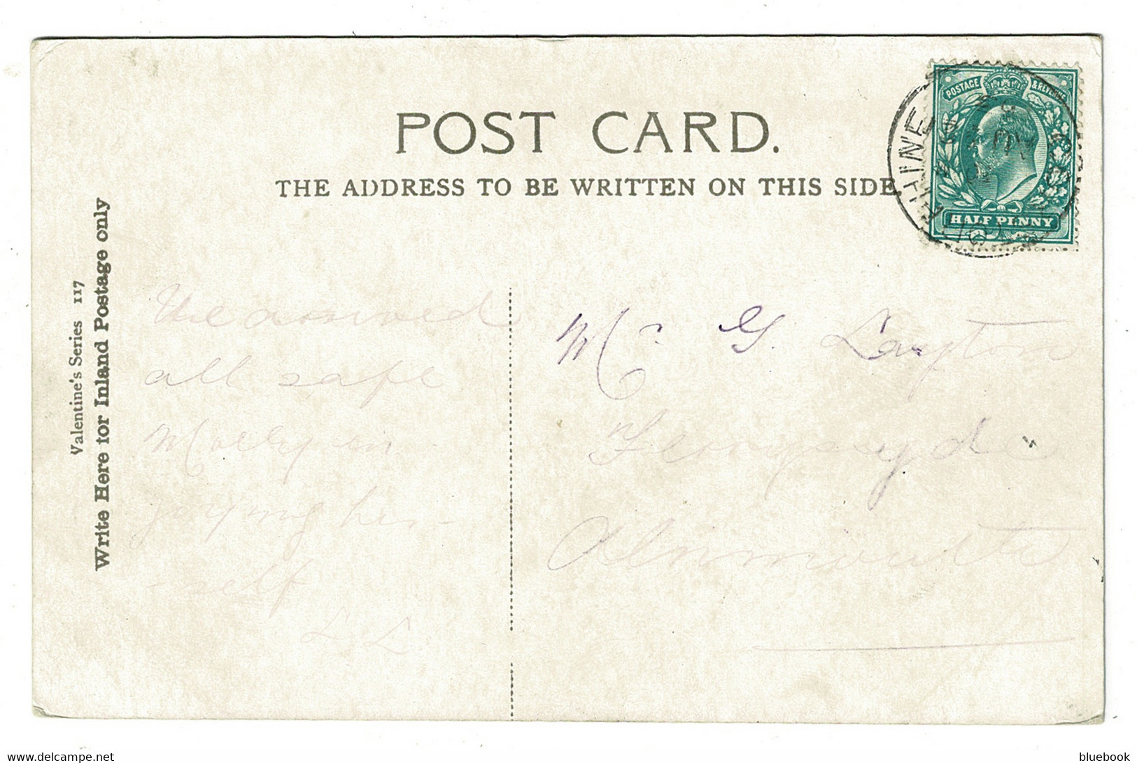 Ref 1492 - 1903 Postcard - The Silver Strand - Loch Katrine Stirlingshire Scotland - Stirlingshire
