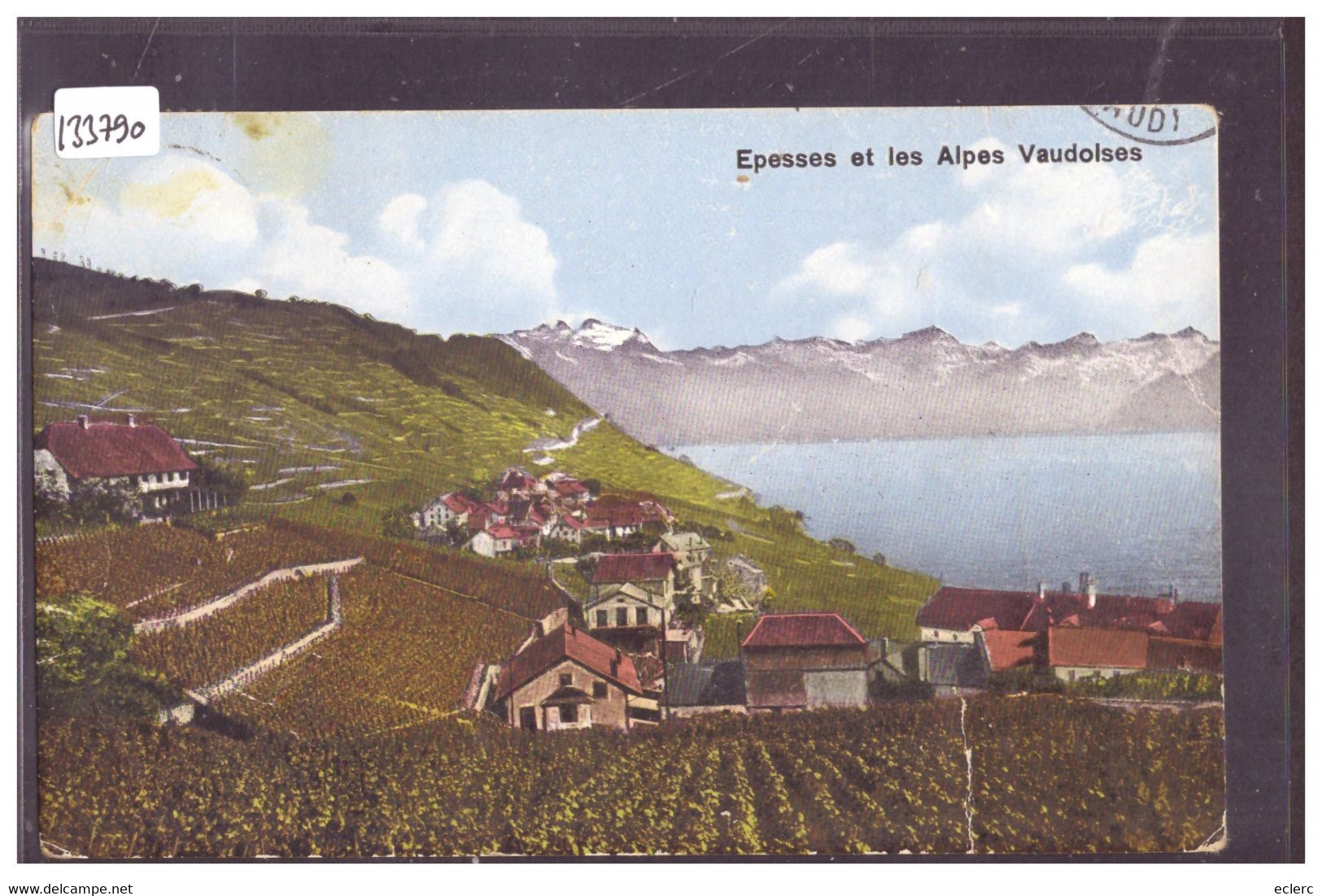 DISTRICT DE LAVAUX - EPESSES - B ( PLI D'ANGLE ) - Épesses