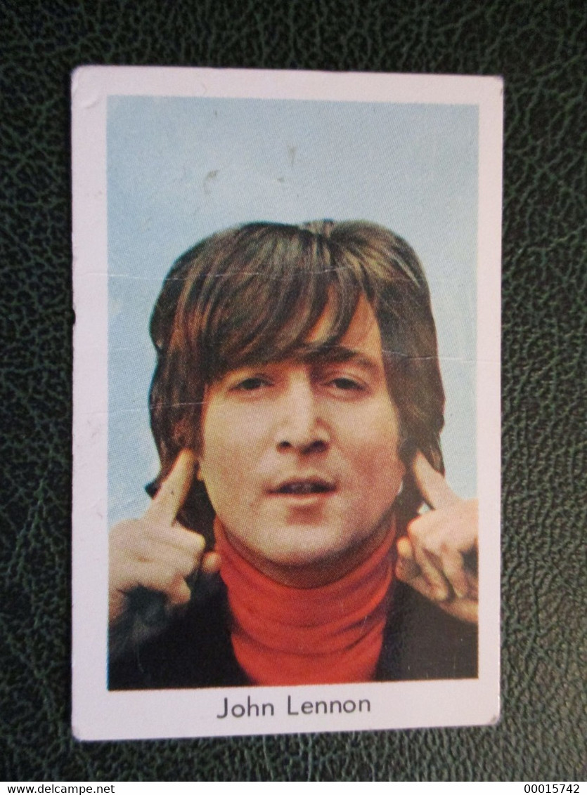 TRADE CARD -  JOHN LENNON  D-0887 - Sonstige & Ohne Zuordnung