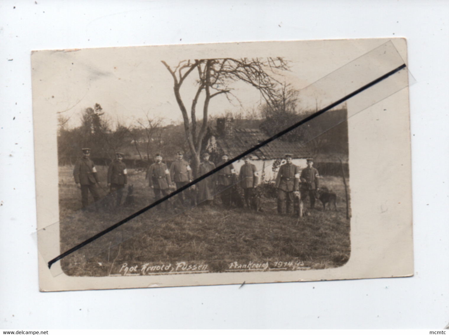 Carte Photo  Allemande  Militaire - Combles à Confirmer - Combles