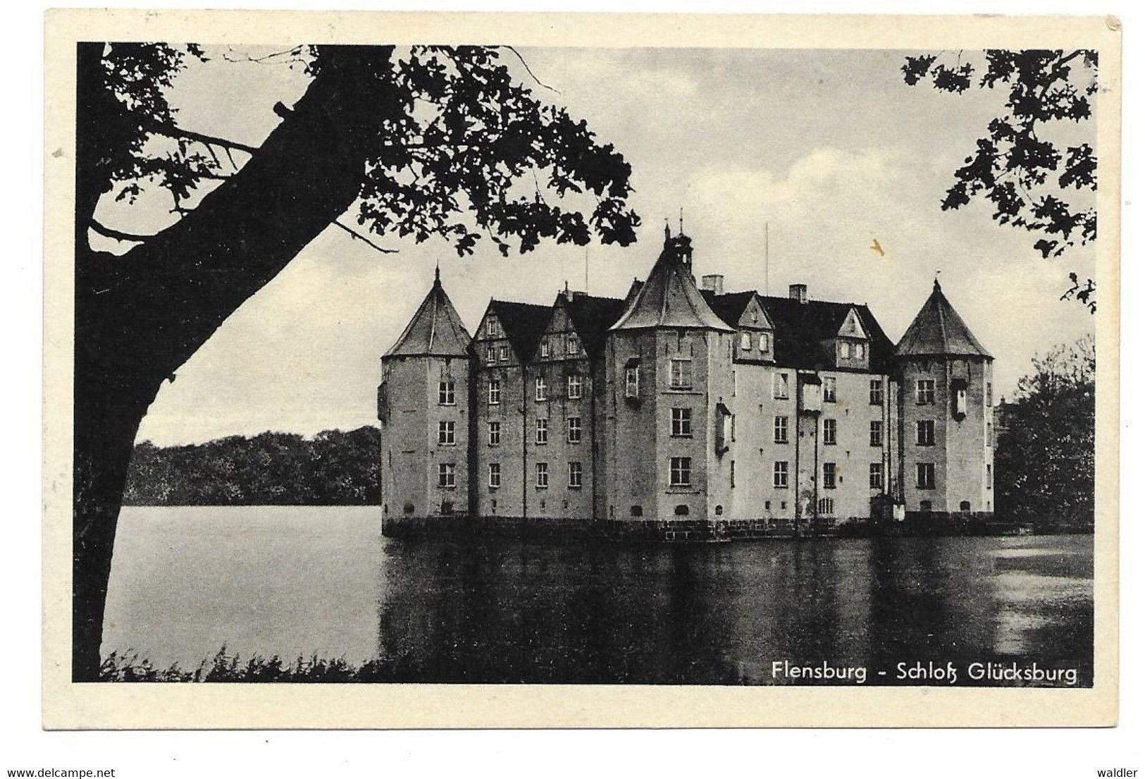 2391  FLENSBURG - SCHLOSS GLÜCKSBURG  ~ 1955 - Glücksburg