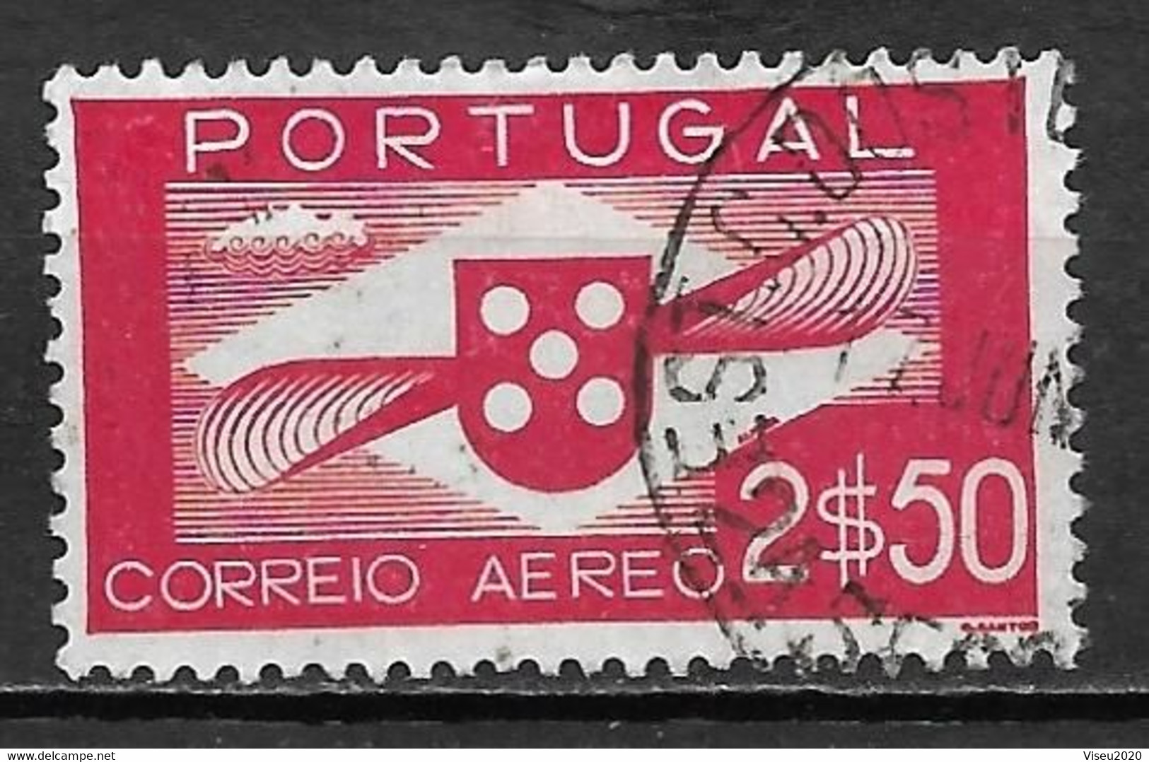 Portugal 1936 - Correio Aéreo - Hélice - Afinsa 03 - Usati