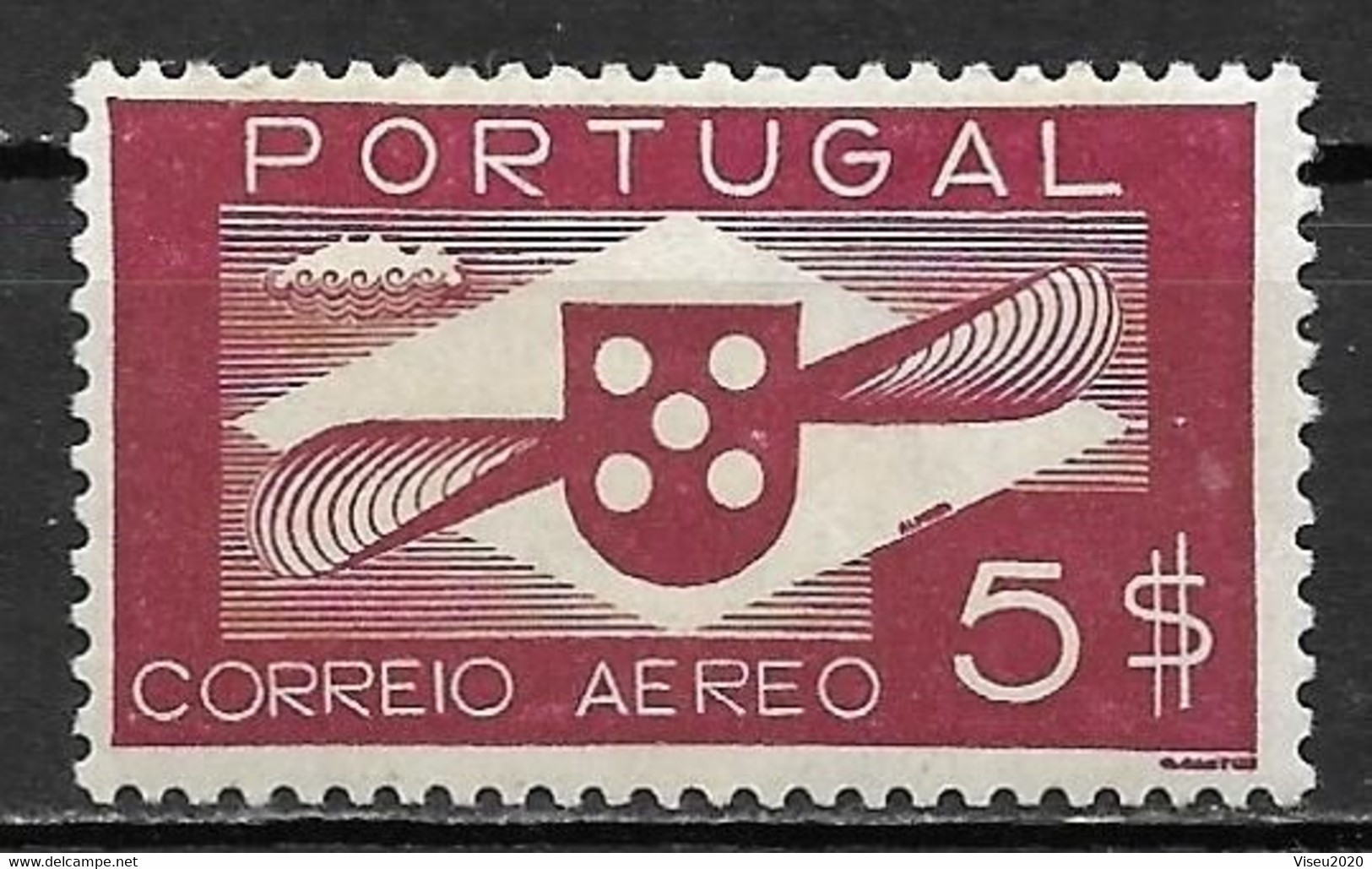 Portugal 1936 - Correio Aéreo - Hélice - Afinsa 06 - Nuevos