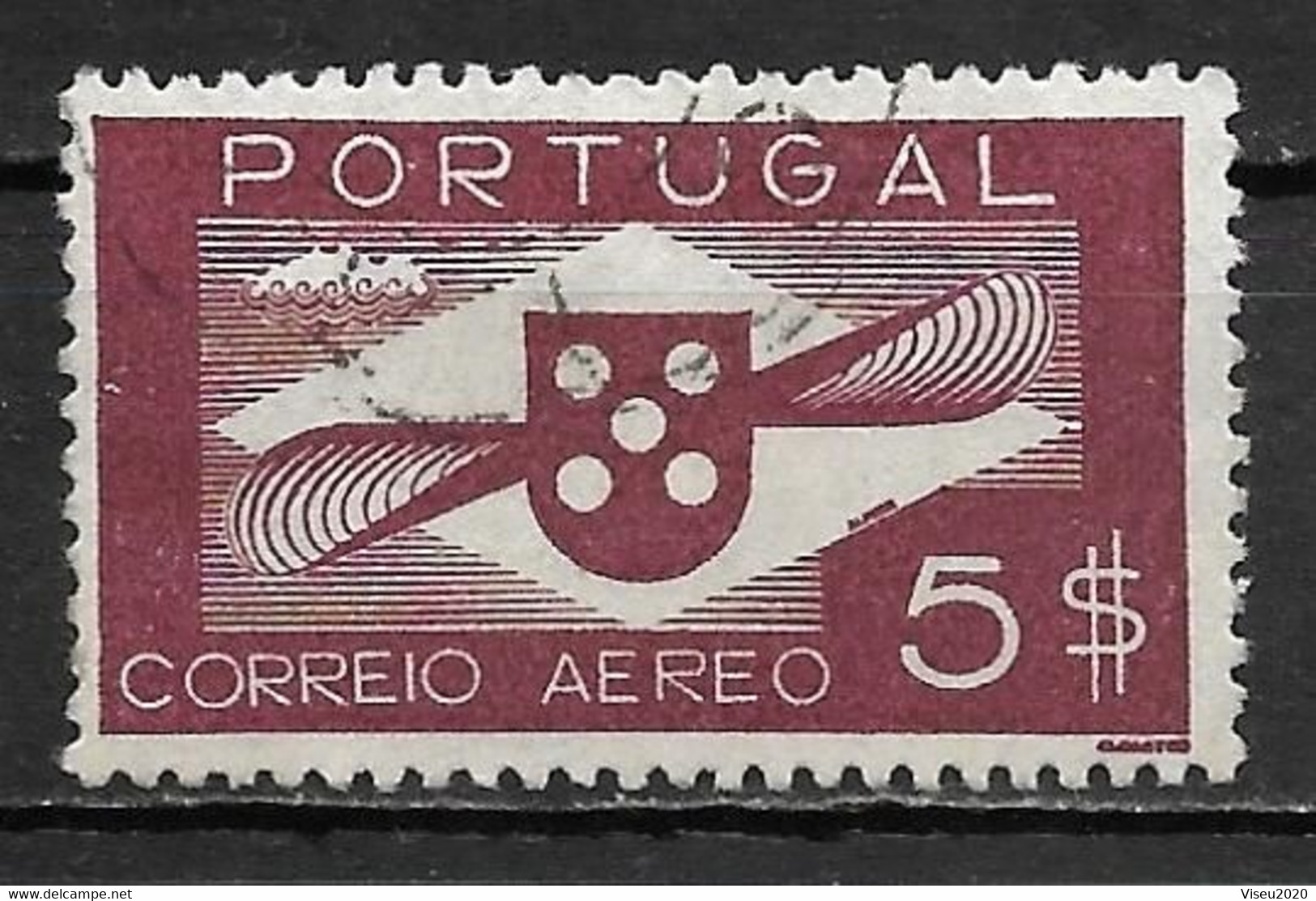 Portugal 1936 - Correio Aéreo - Hélice - Afinsa 06 - Gebruikt