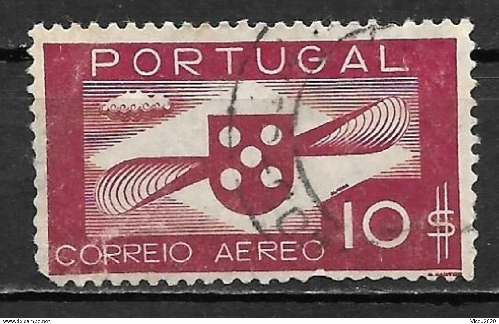 Portugal 1936 - Correio Aéreo - Hélice - Afinsa 07 - Usati