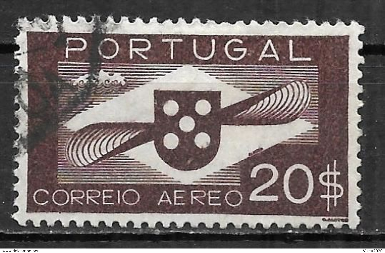 Portugal 1936 - Correio Aéreo - Hélice - Afinsa 09 - Oblitérés