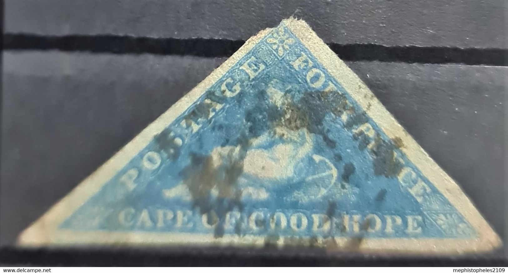 Cape Of Good Hope 1861 - Canceled - Sc# 9 - 4d - Kaap De Goede Hoop (1853-1904)