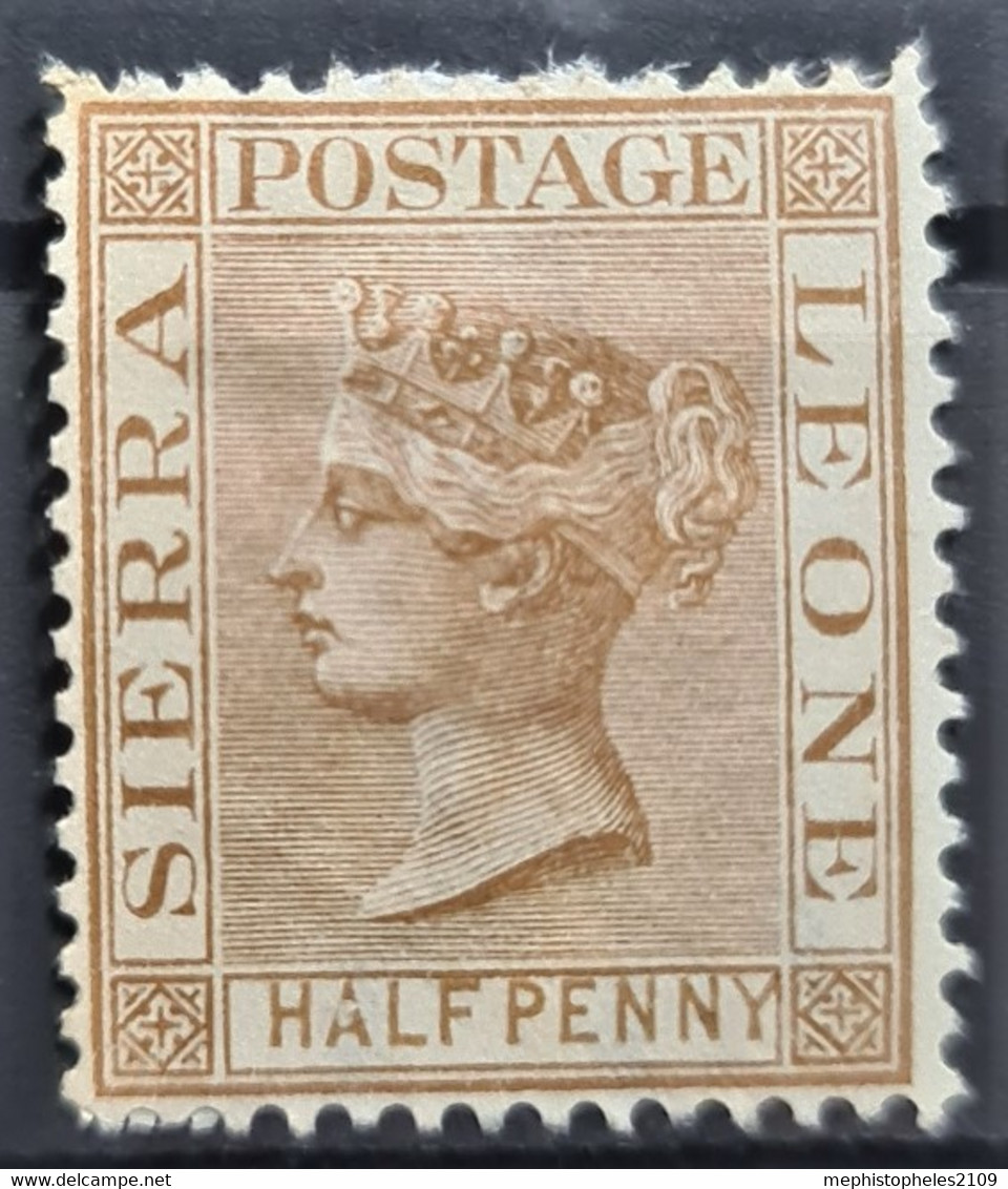 SIERRA LEONE 1883 - MLH - Sc# 21 -  0.5d - Sierra Leona (...-1960)
