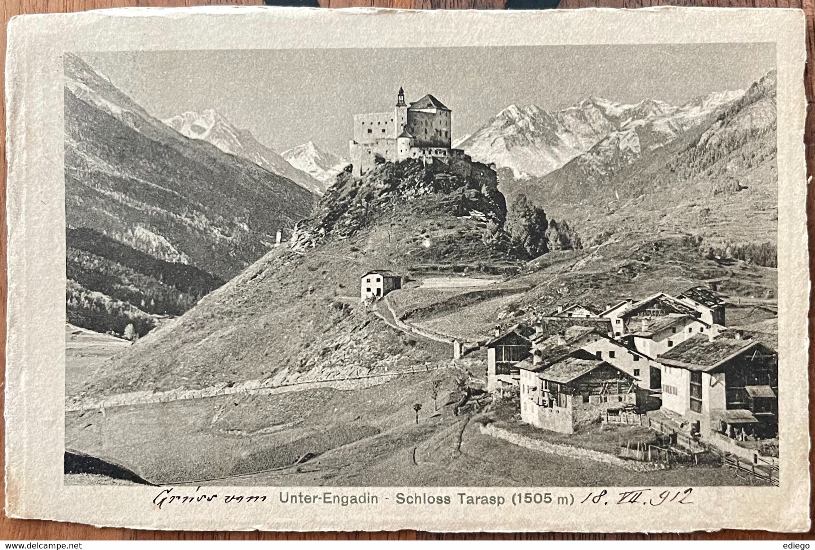 TARASP - SCHLOSS - 1912... SUPER ! - Tarasp