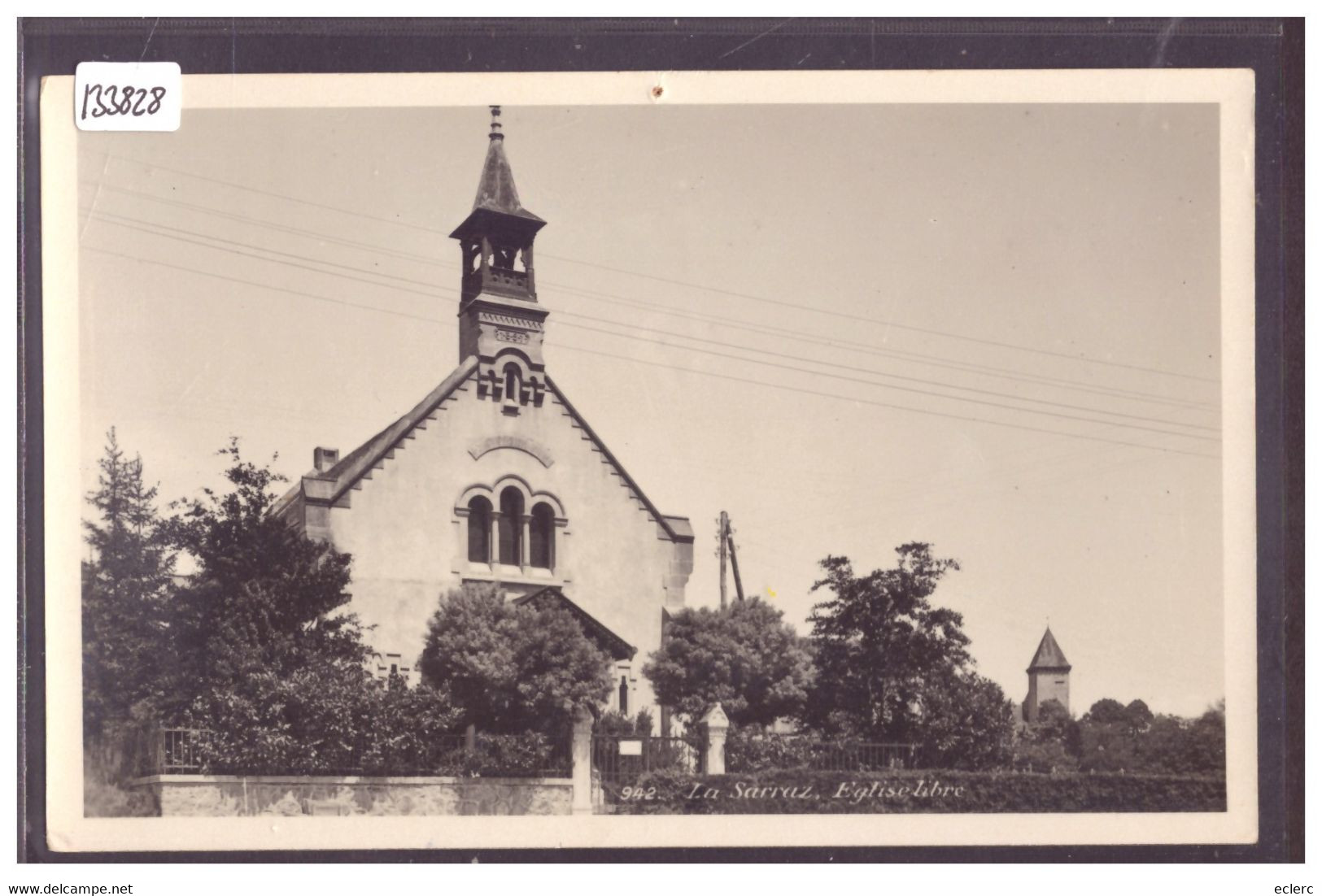 DISTRICT DE COSSONAY - LA SARRAZ - EGLISE LIBRE - TB - Cossonay