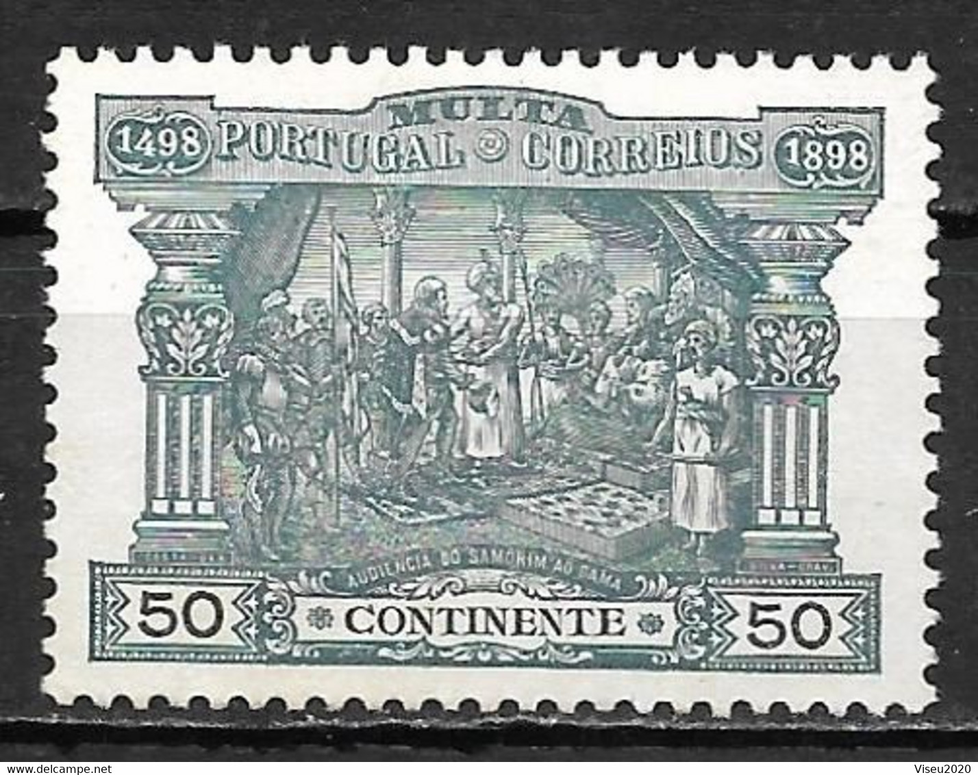 Portugal 1898 - PORTEADO - Centenário Do Caminho Marítimo Para A Índia - Afinsa 04 - Unused Stamps