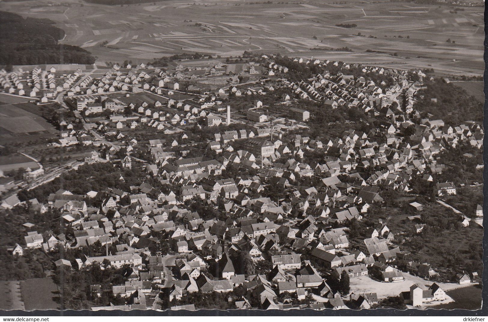 Gerstetten,  Luftbild, Um 1970 - Heidenheim