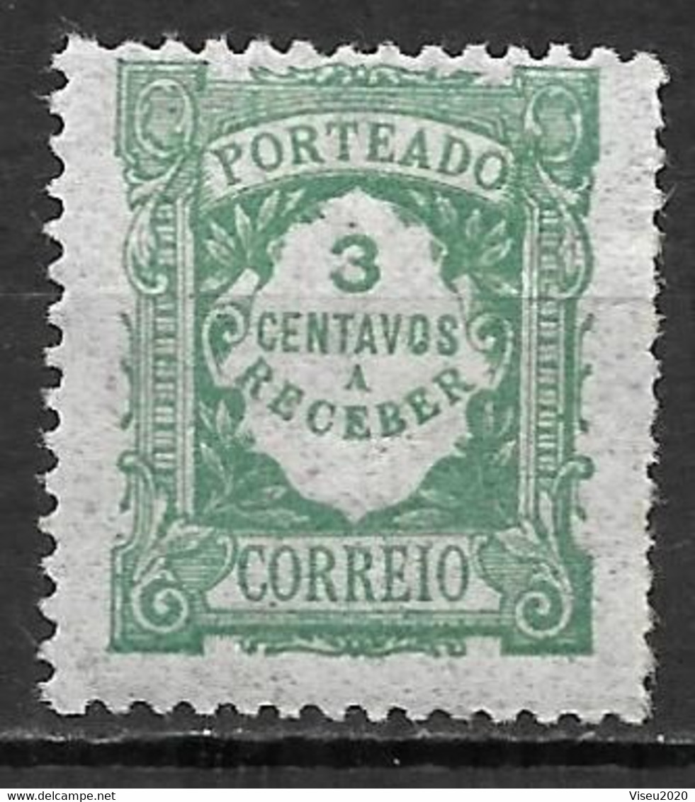 Portugal 1915 - PORTEADO - Emissão Regular (Tipo De 1904) - Valor Em Centavos - Afinsa 24 - Unused Stamps