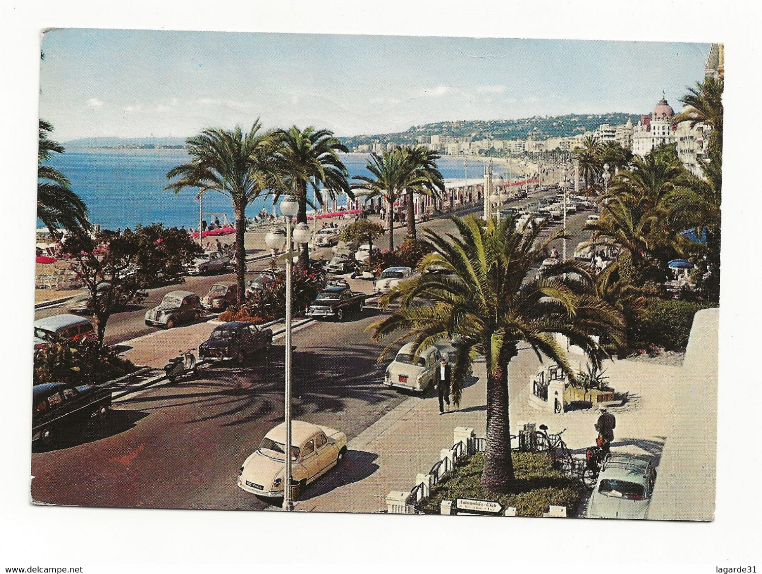 06 Nice La Promenade Des Anglais - Vieilles Voitures - Traffico Stradale – Automobili, Autobus, Tram