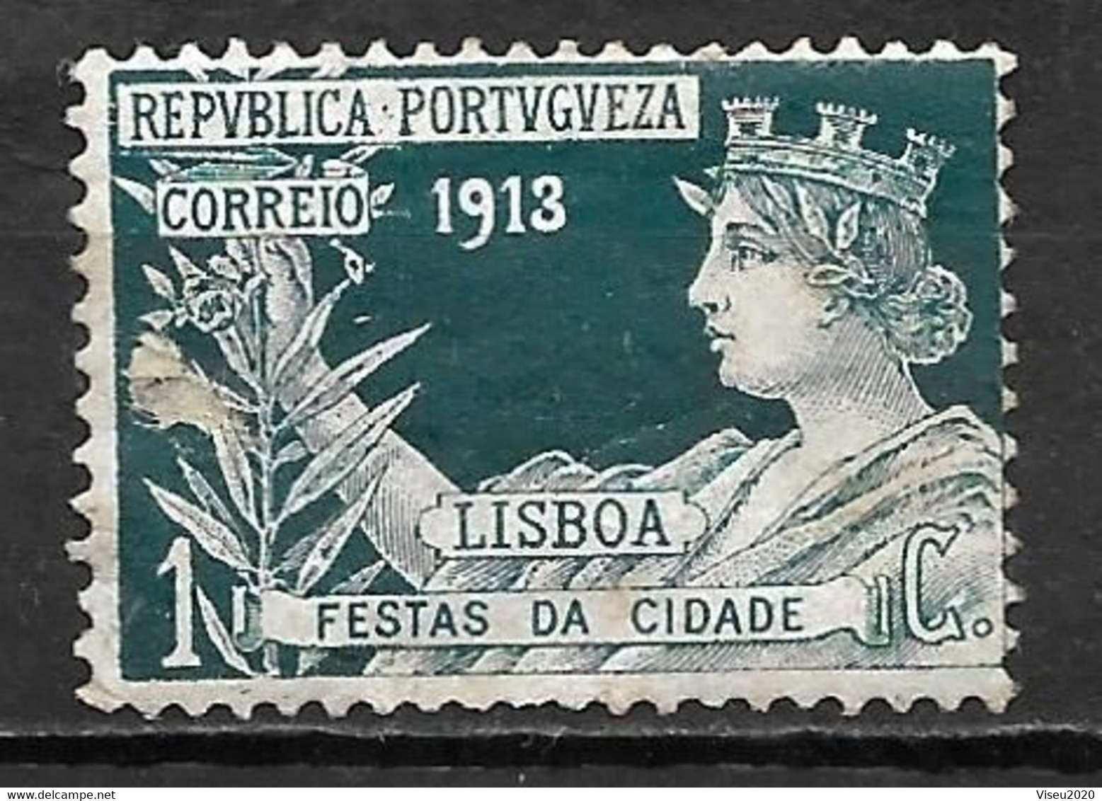 Portugal 1911 - PORTEADO - Festas Da Cidade De Lisboa - Afinsa 05 - Neufs