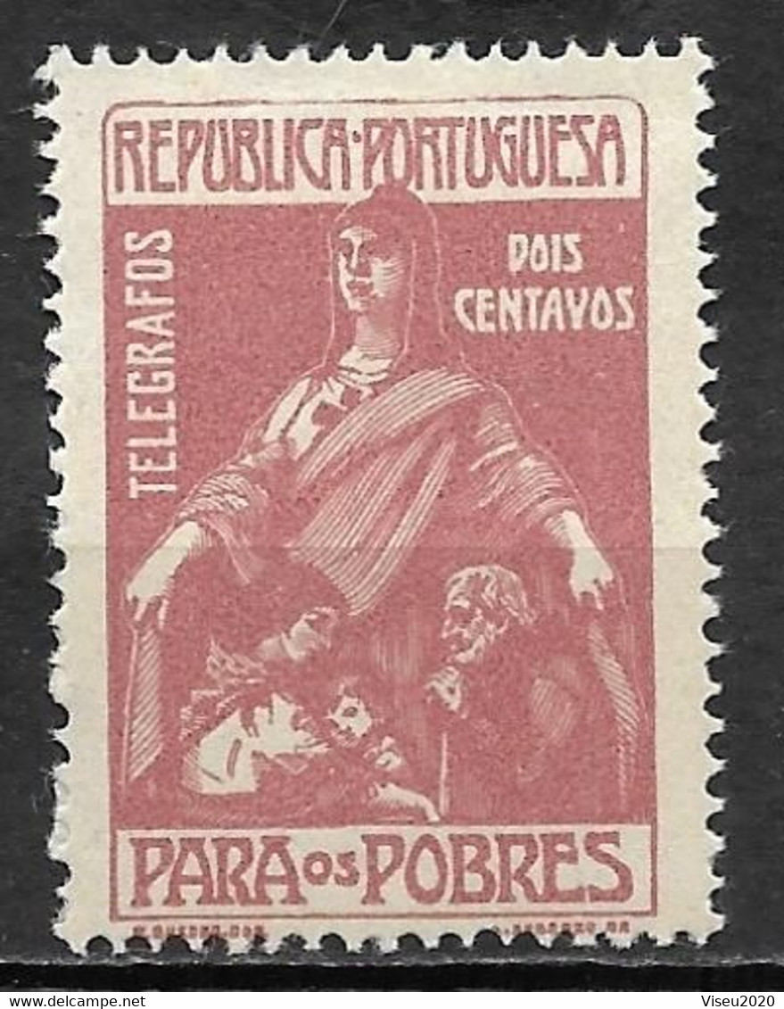 Portugal 1915-1925 - Porteado - Para Os Pobres - Afinsa 08 - Neufs