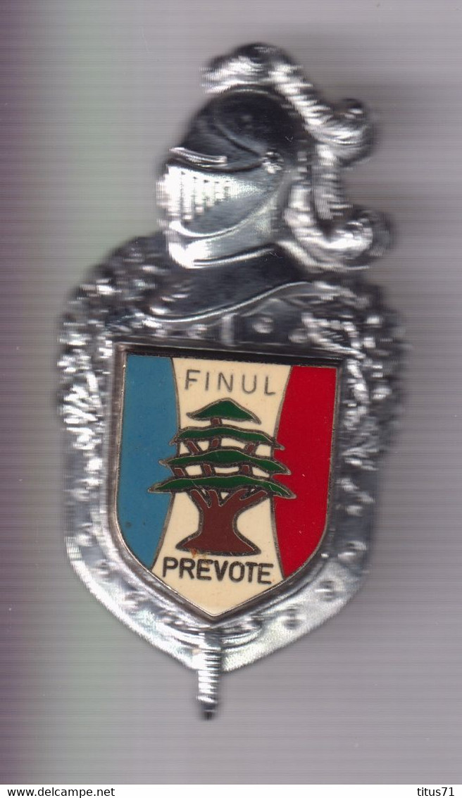 Insigne Prévôté De La Gendarmerie Au Liban ( Mission Finul ) - Drago Paris - Police