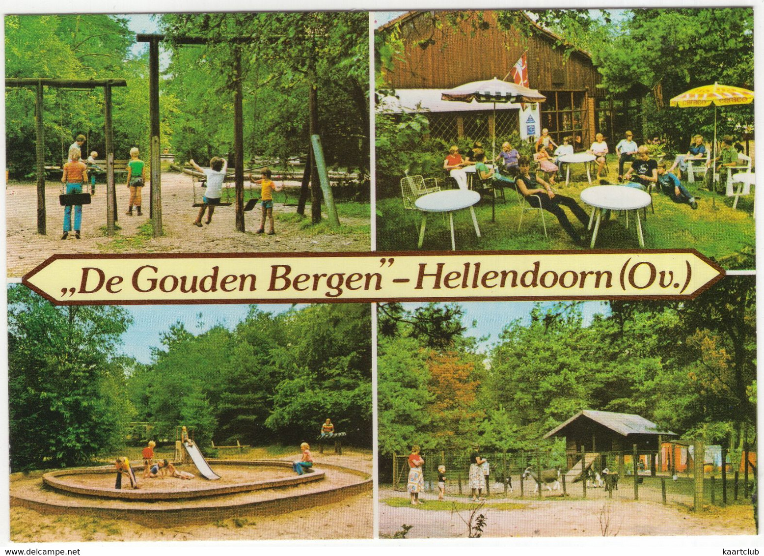 Hellendoorn - 'De Gouden Bergen', Vakantieoord En Bungalowpark - Speeltuin, Terras -  (Overijssel - Nederland) - Hellendoorn