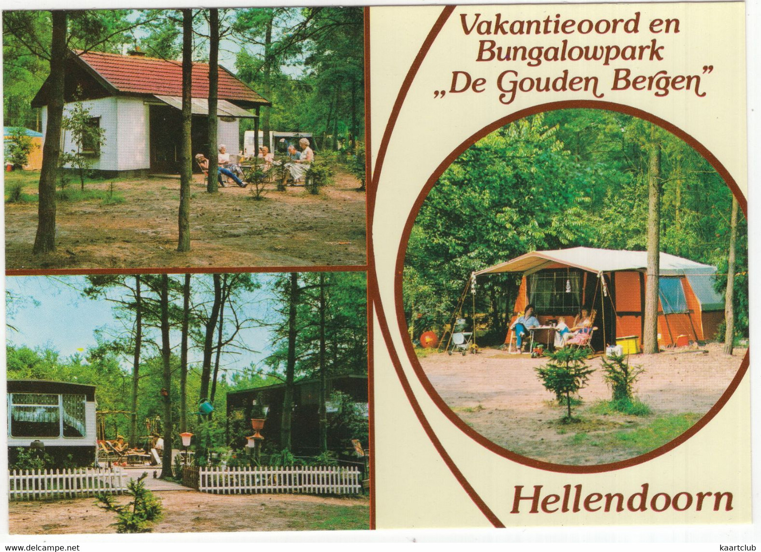 Hellendoorn - 'De Gouden Bergen', Vakantieoord En Bungalowpark - Bungalowtent, Stacaravan -  (Overijssel - Nederland) - Hellendoorn