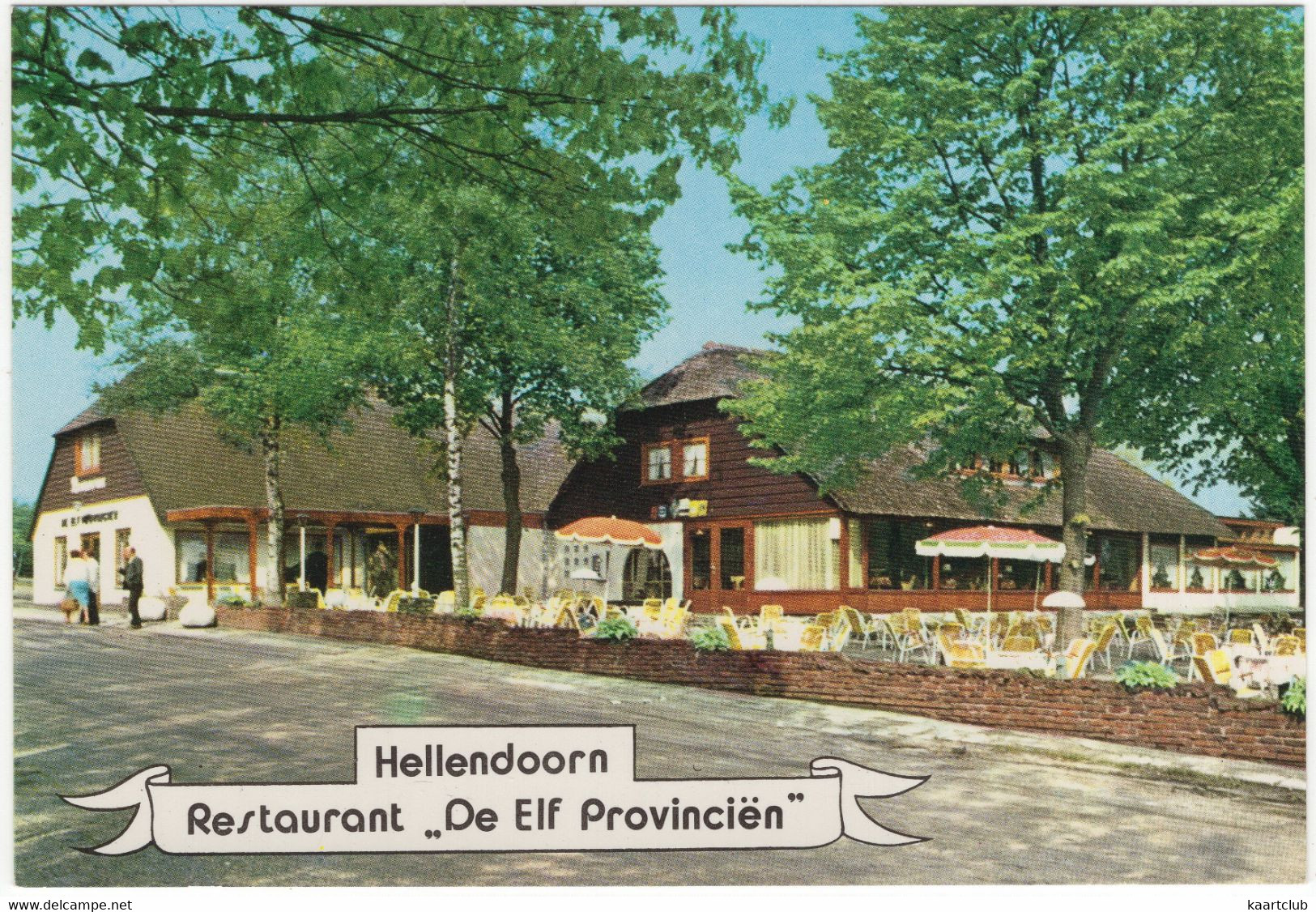 Hellendoorn - Sprookjestuin - Recreatiepark 'De Elf Provinciën' - Restaurant -  (Overijssel - Nederland) - L 2608 - Hellendoorn