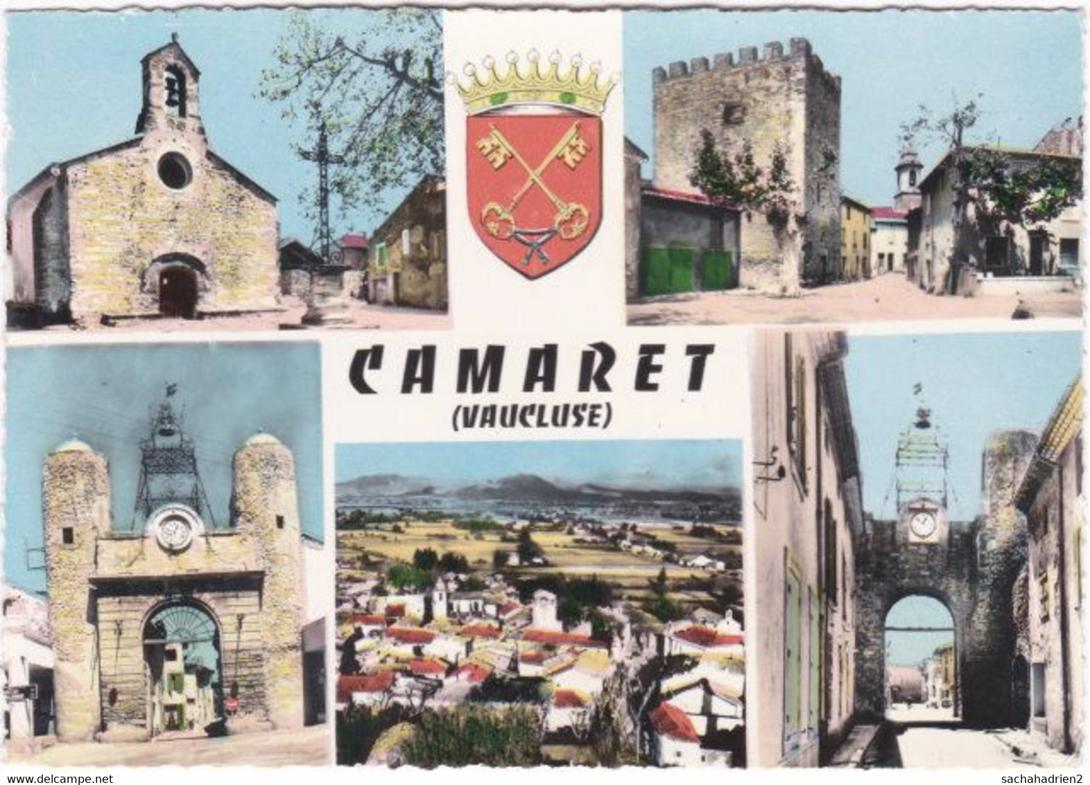 84. Gf. CAMARET. 5 Vues. 1 - Camaret Sur Aigues