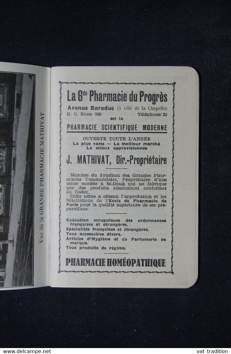 Collections - FRANCE - Carnet de Regime de la Grande Pharmacie Mathivat en  1939 - L 104433
