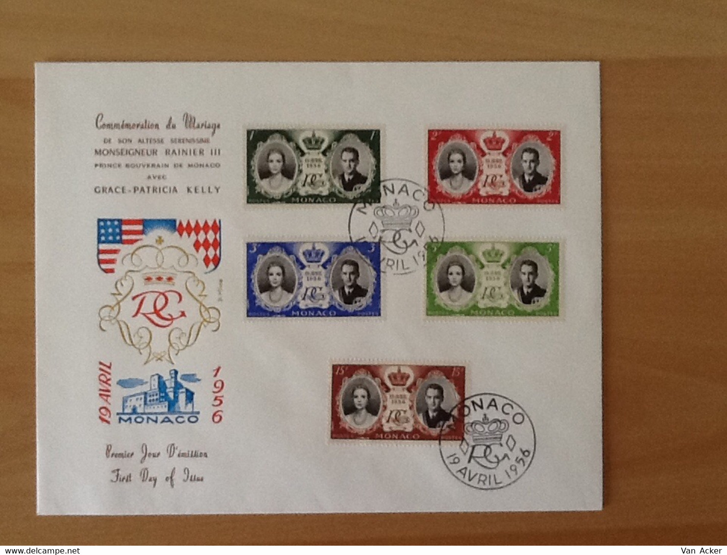 Monaco FDC Mi.561/565 - FDC