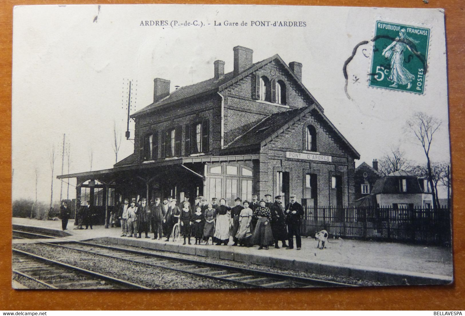 Ardres. D62 . La Gare De Pont-d'Ardres - Revigny Sur Ornain