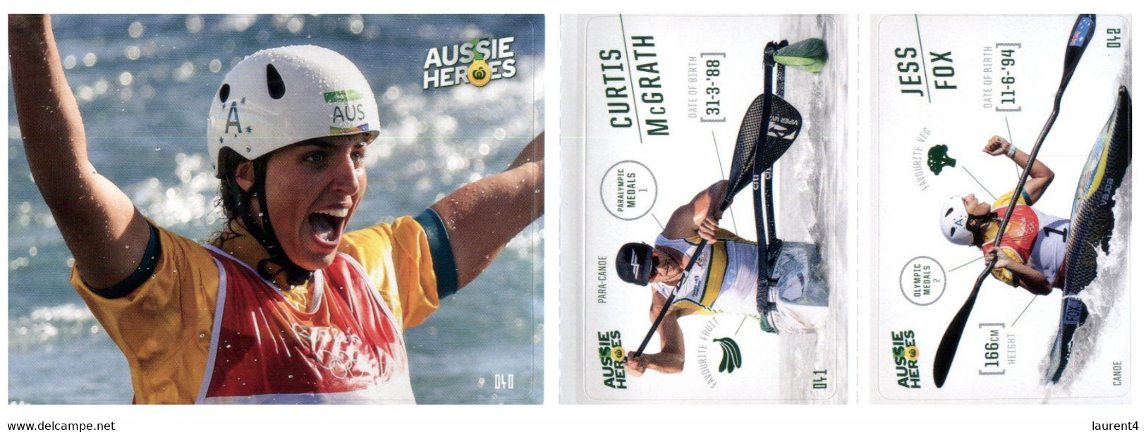 (YY 6 A) Australian Aussie Heroes - Olympic & Paralympic Games 2020 (part Of Collectable Supermarket) Canoe - Gymnastique