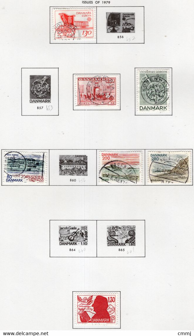 1979 -  DANIMARCA - DENMARK - Mi. Nr. 686+697+689+690+692+693+694 - LH/Used -  (Z0304..41) - Altri & Non Classificati