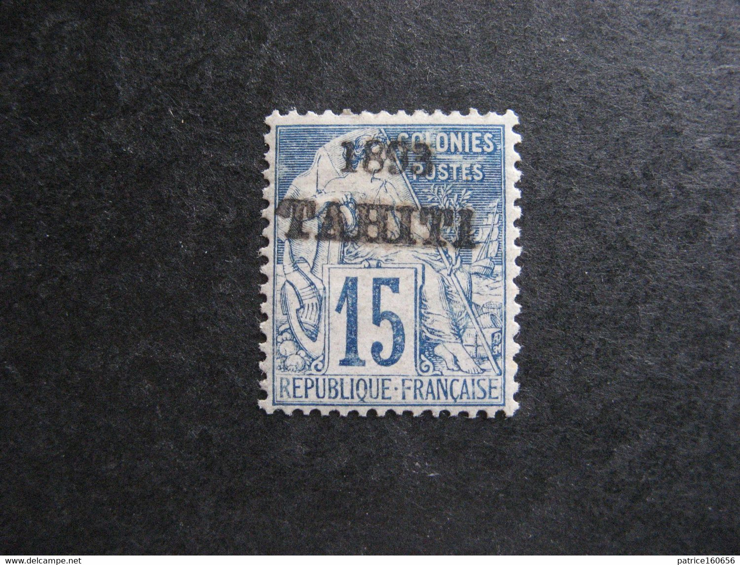 B). TAHITI : TB N° 24, Neuf X . - Unused Stamps